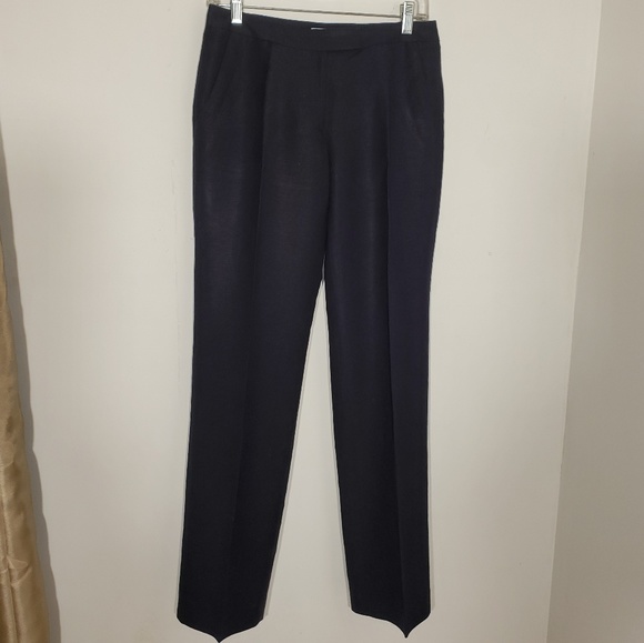 Calvin Klein navy linen pants size 2 - Picture 6 of 6